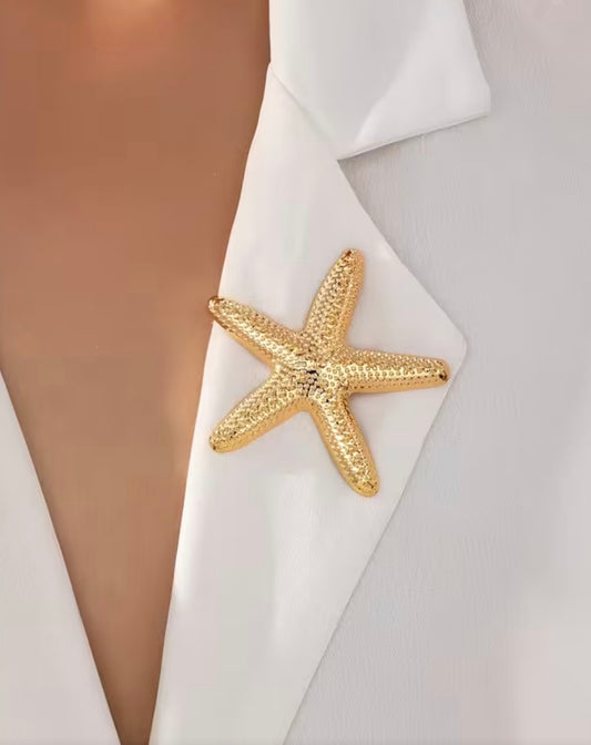 Starfish Brooch
