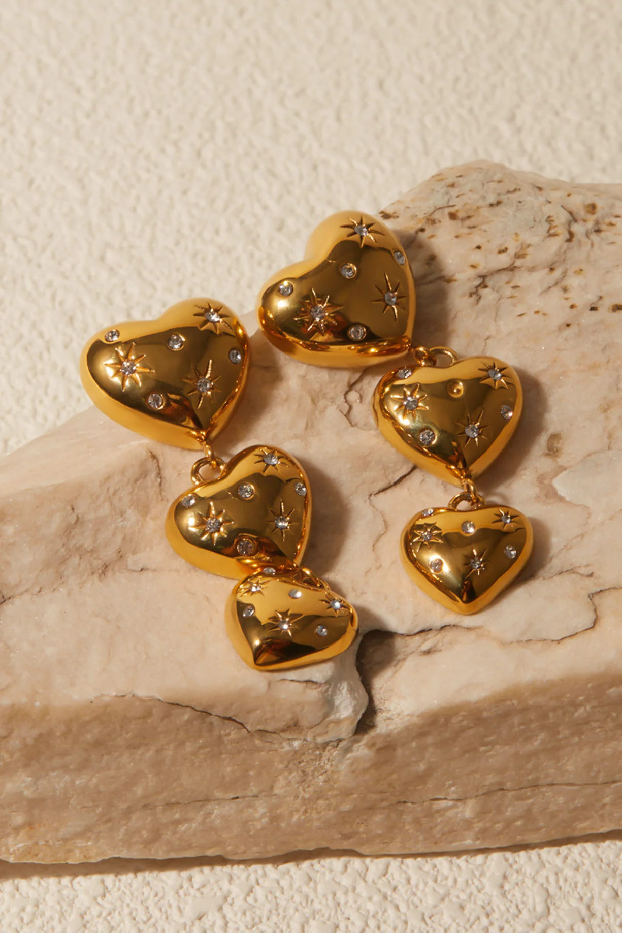 Heart-drop Earrings
