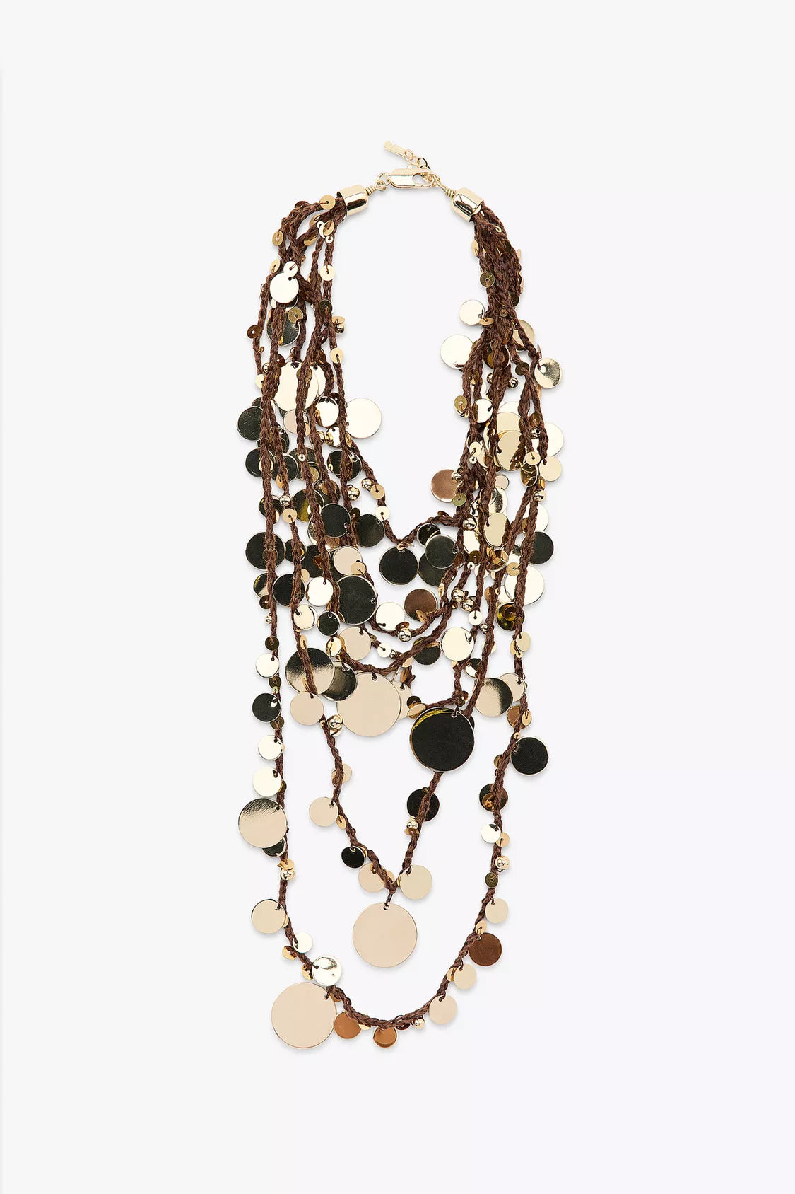 Layered Coin Necklace