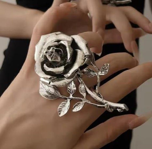 Rose Motif Ring
