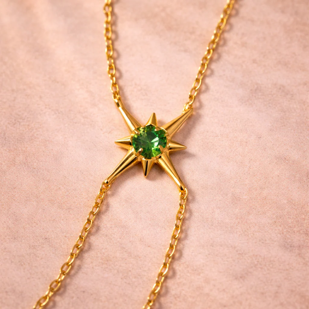 Emerald Star Bracelet
