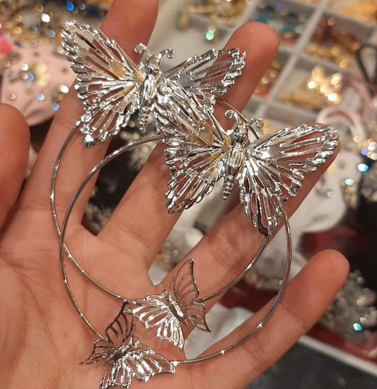 Butterfly Hoop Dangler