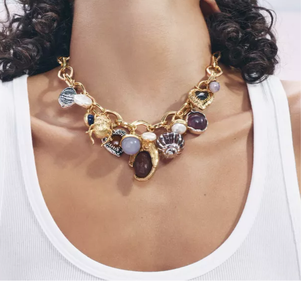 Gothic Chain and Charm