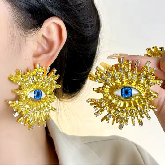 Evil Eye Spooky Earrings
