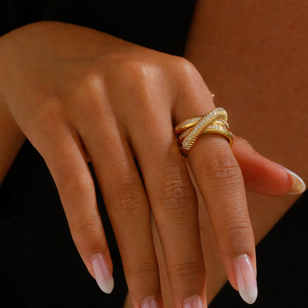 Criss Cross Ring