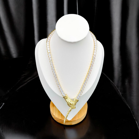 Crystal Snake Neck Wrap