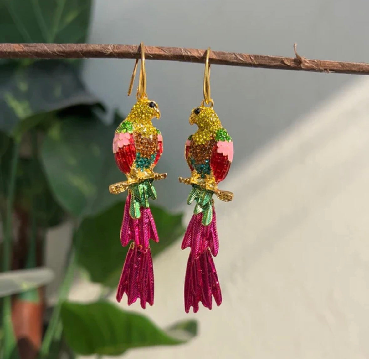 Parrot Earrings