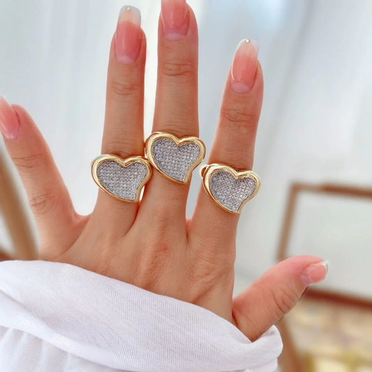 Heart Diamond Ring