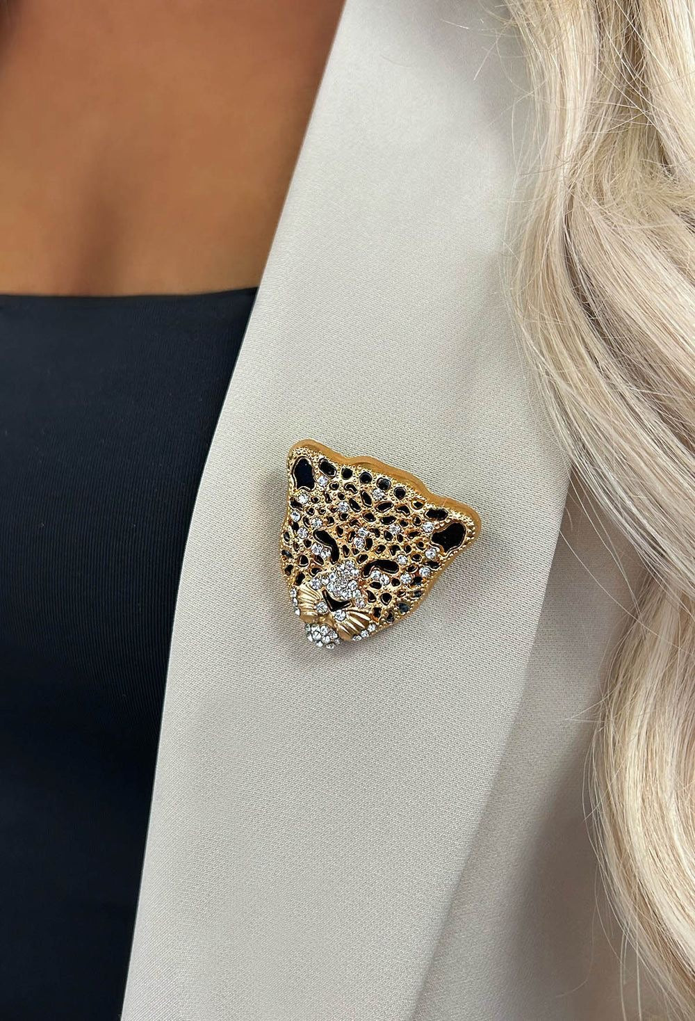 Leopard Brooch