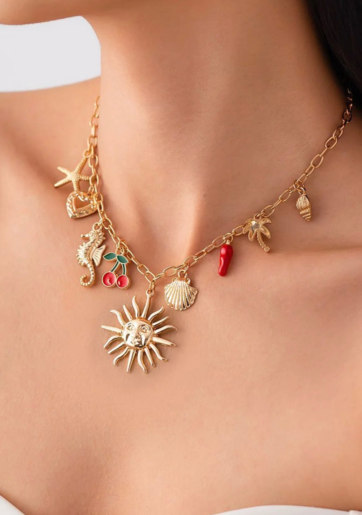 Krysty Charm Necklace