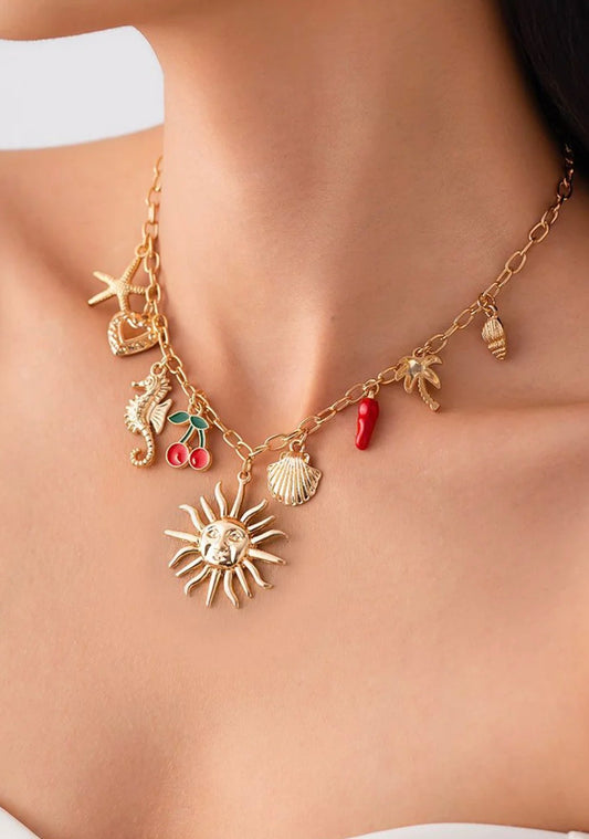 Krysty Charm Necklace