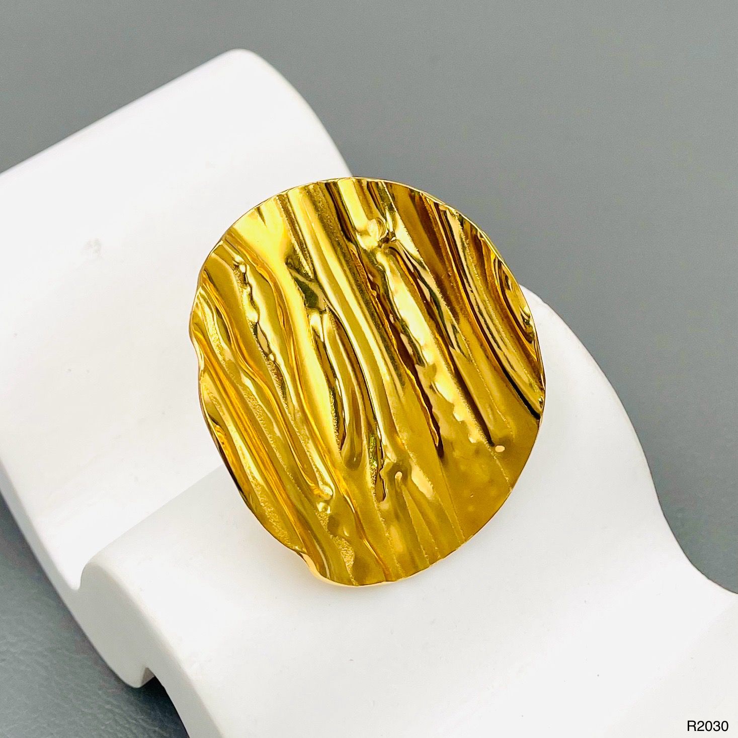 Dented Golden Ring