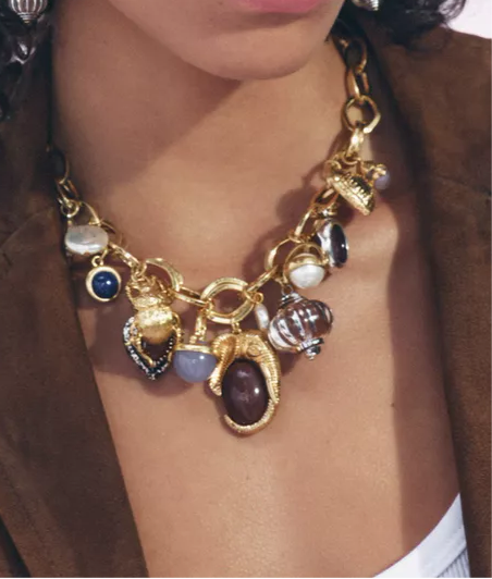 Gothic Chain and Charm