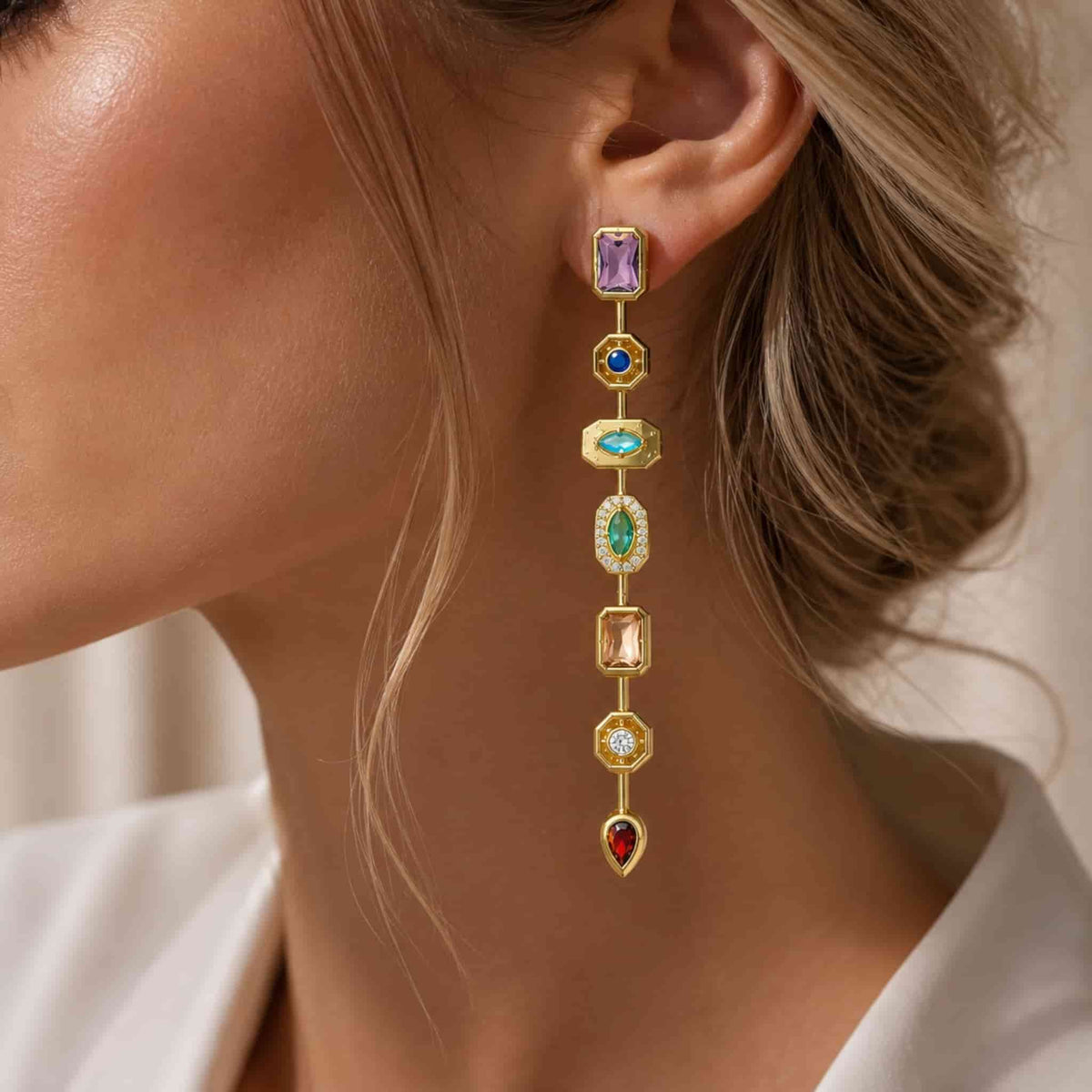 Luna Drop Earrings