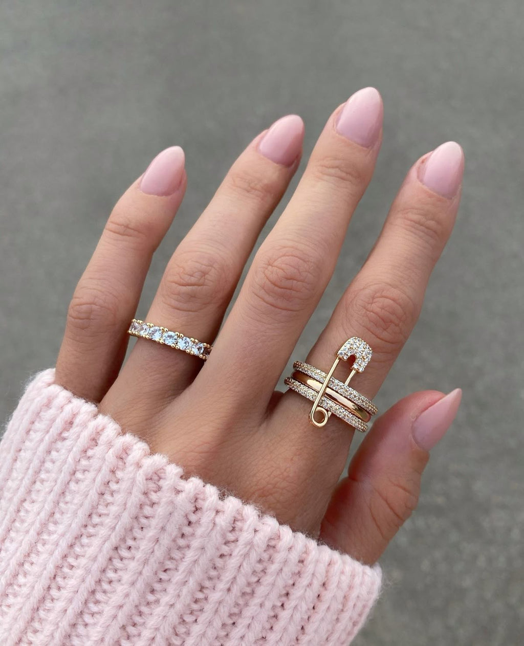 Safety Pin 3in 1 Ring
