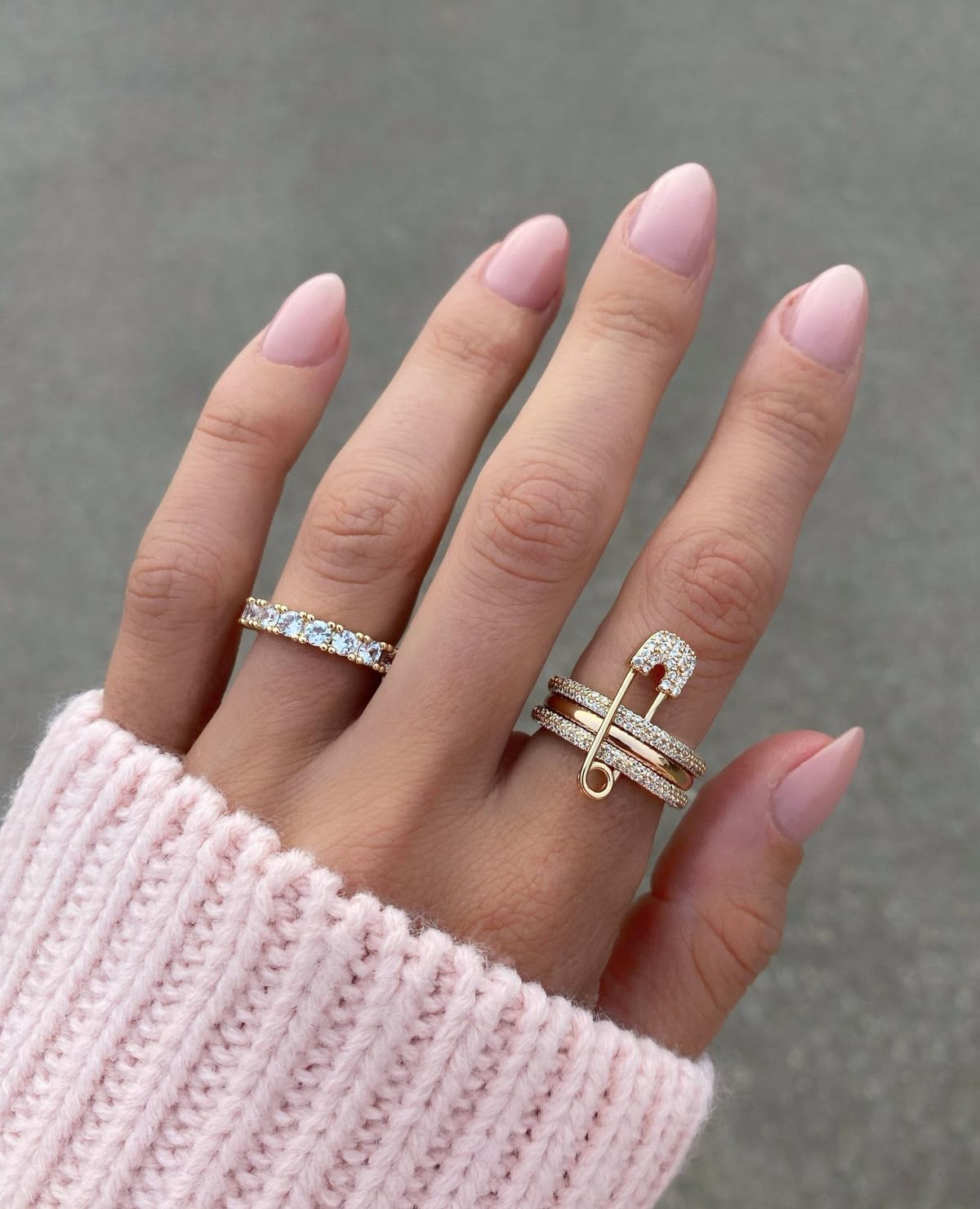 Safety Pin 3in 1 Ring