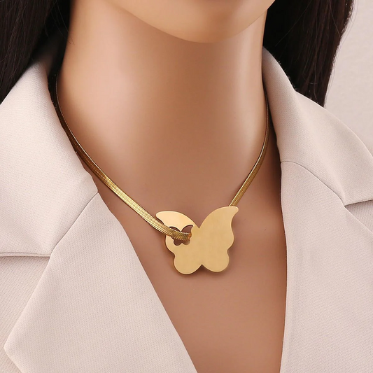 Big Butterfly Necklace