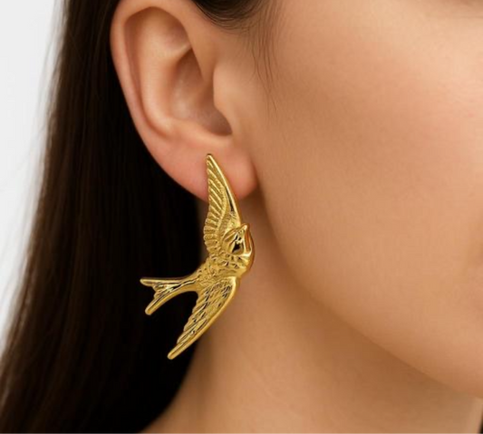 Bird Stud Earring