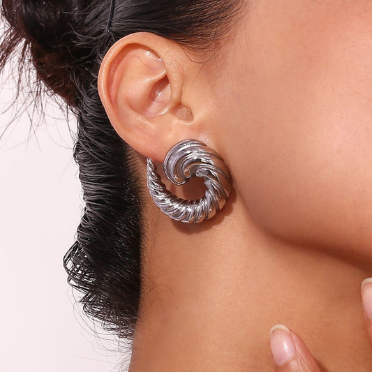 Snail Stud Earrings