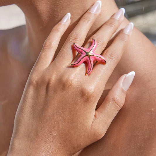 Pinky Star Ring