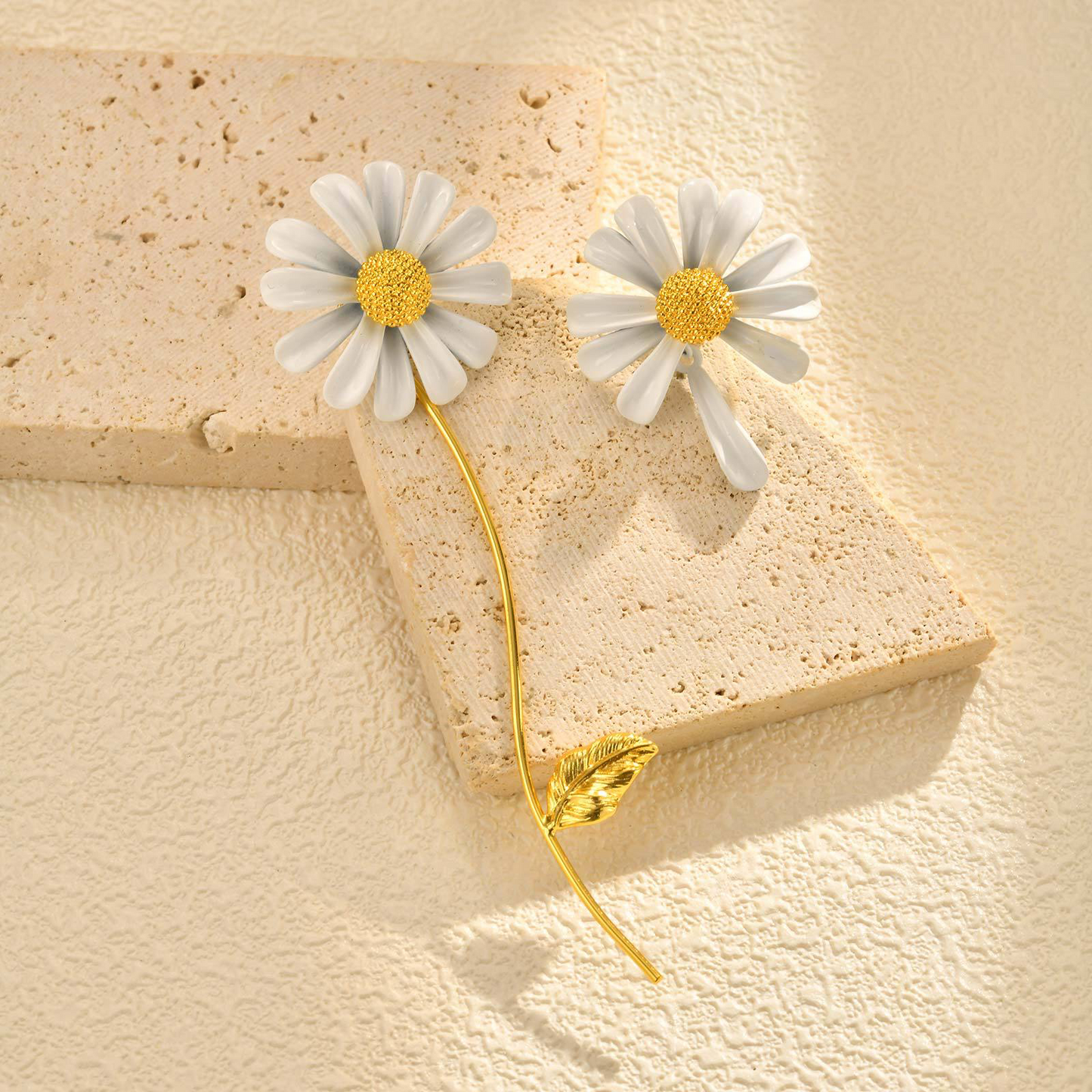 Mismatched Flower Earrings