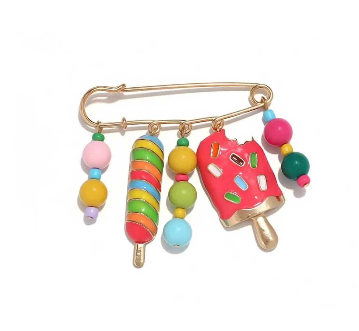 Icecream Pin Brooch