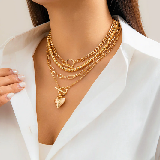Heart Layered Necklace