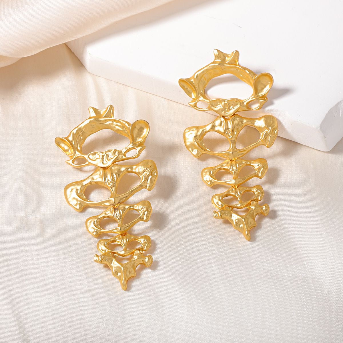 Fishbone Earrings