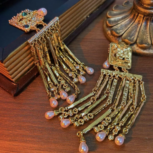 Evil Eye Statment Danglers