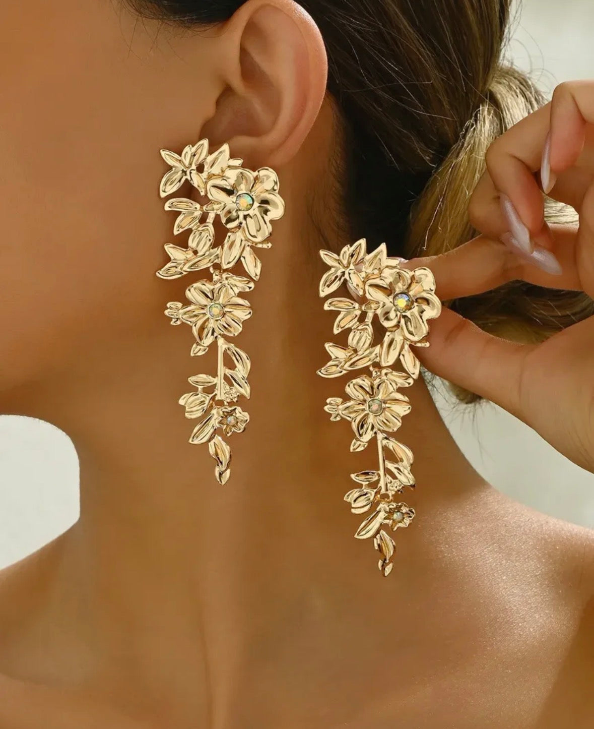 Flower Bouquet Earrings