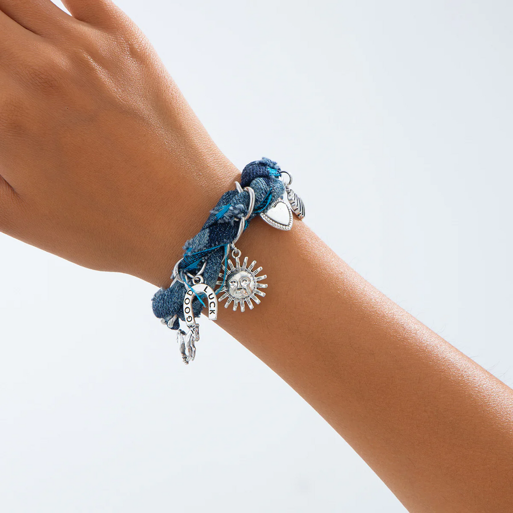 Cowboy Denim Bracelet