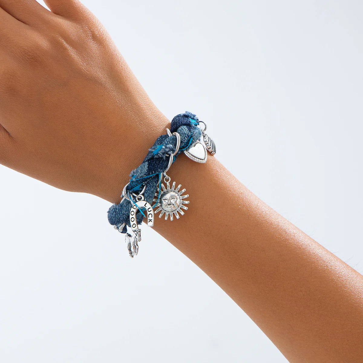 Cowboy Denim Bracelet