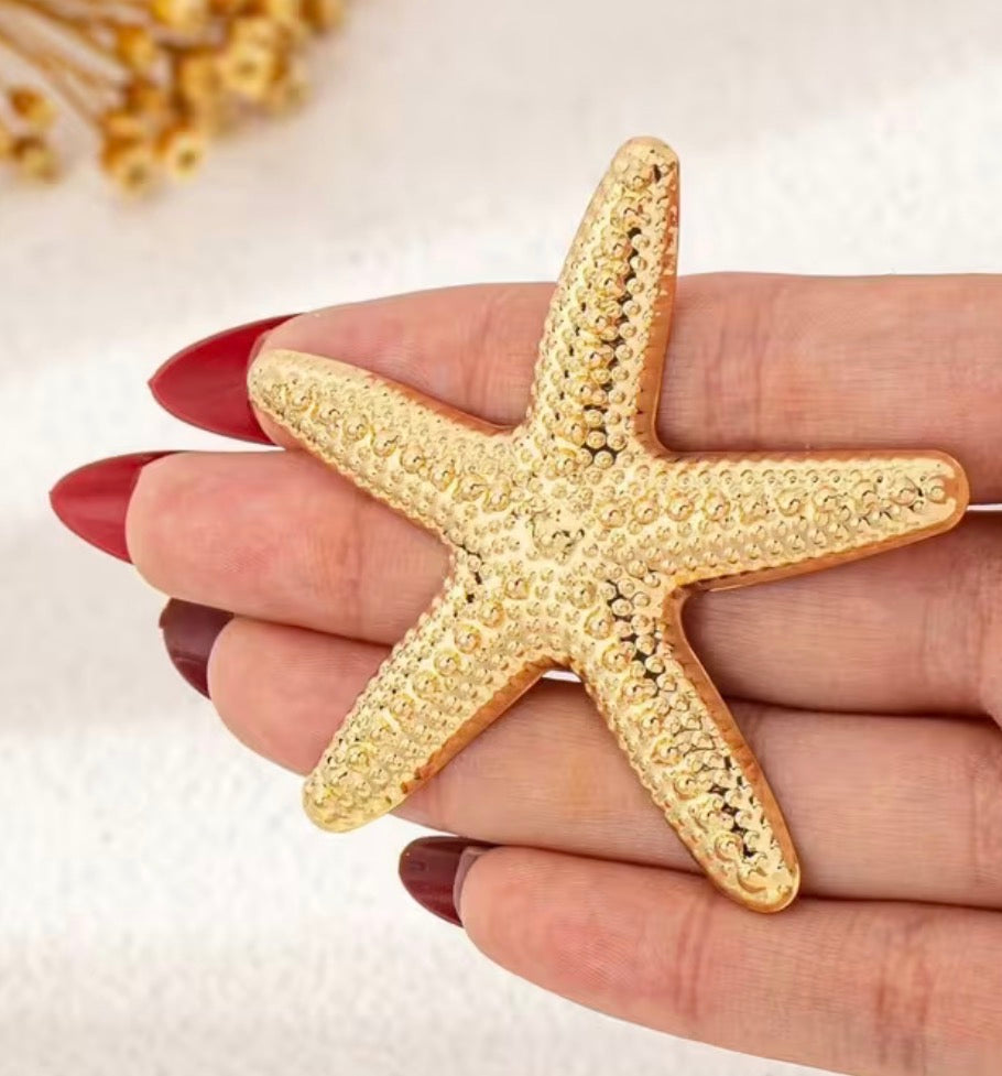 Starfish Brooch