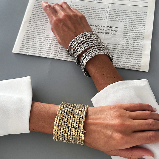 Beaded Round Wrap Bracelet