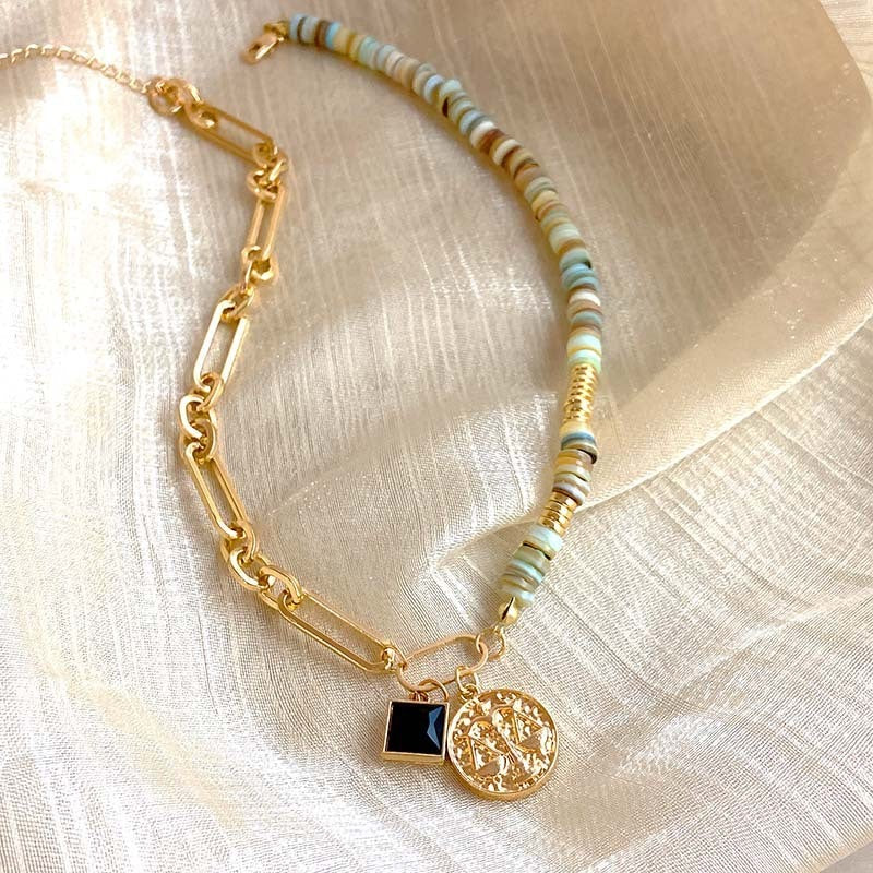 Half n Half Necklace