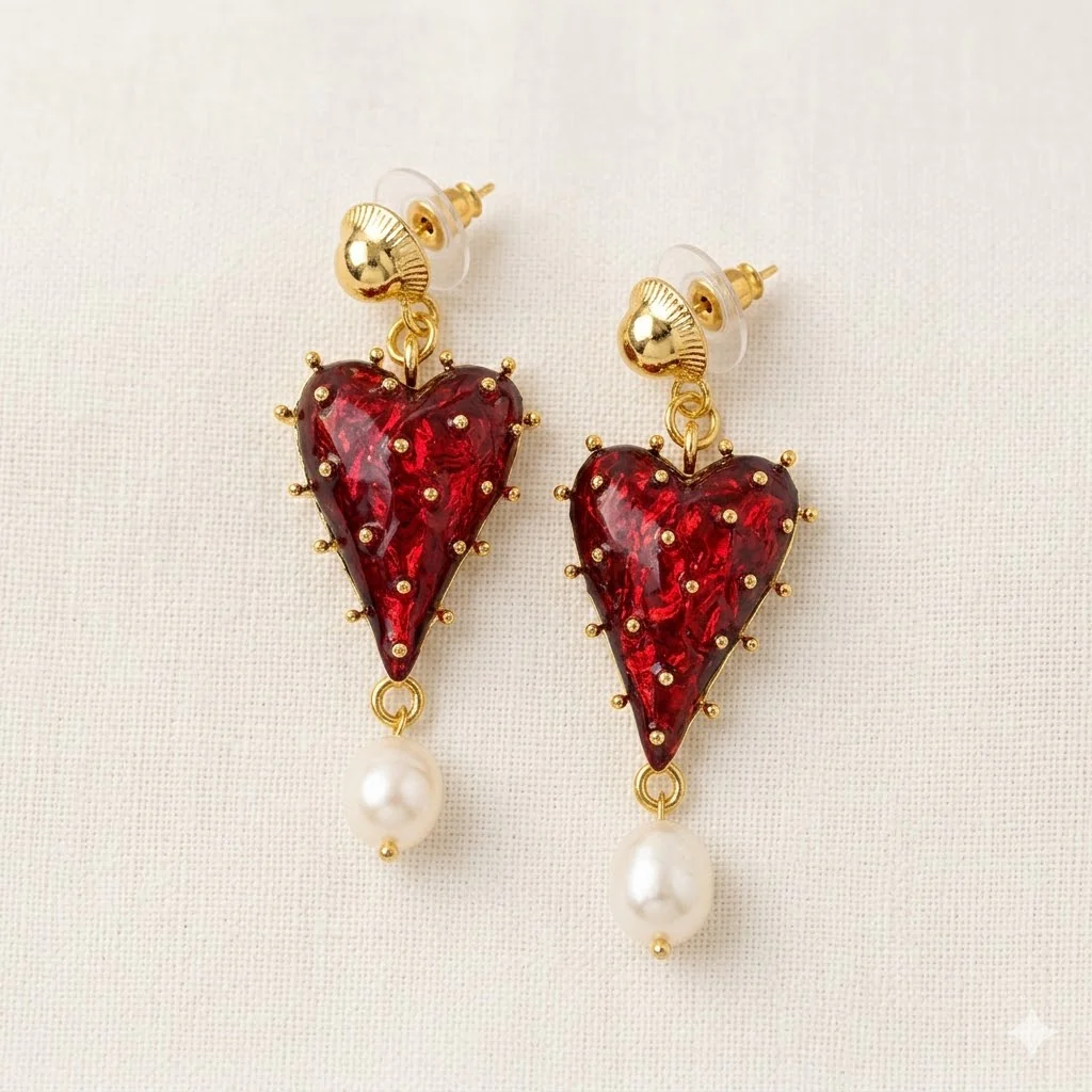 Love-letter Drop Earrings