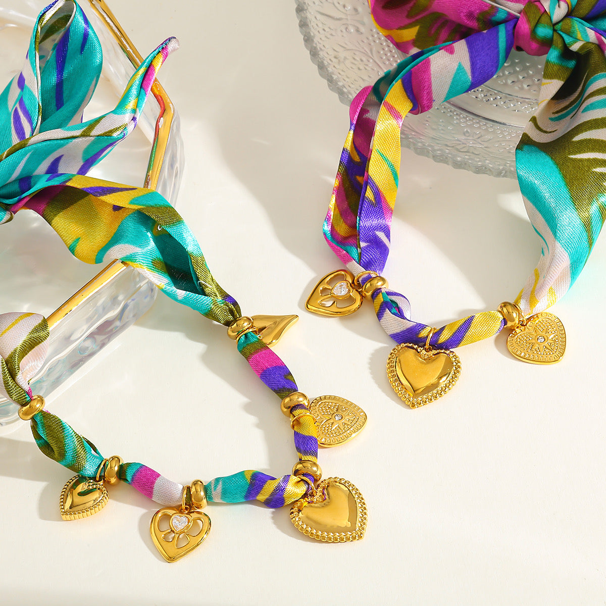 Scarf Heart Bracelet Wrap