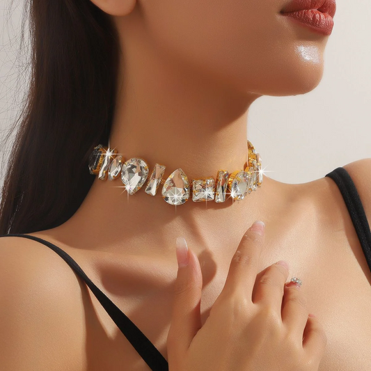 Crystal Choker Necklace