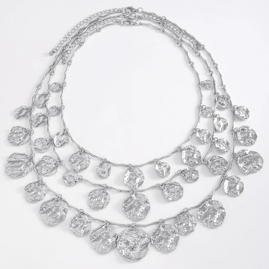 Coined Layered Necklace