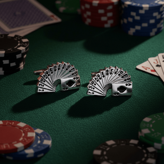 Poker Cufflink