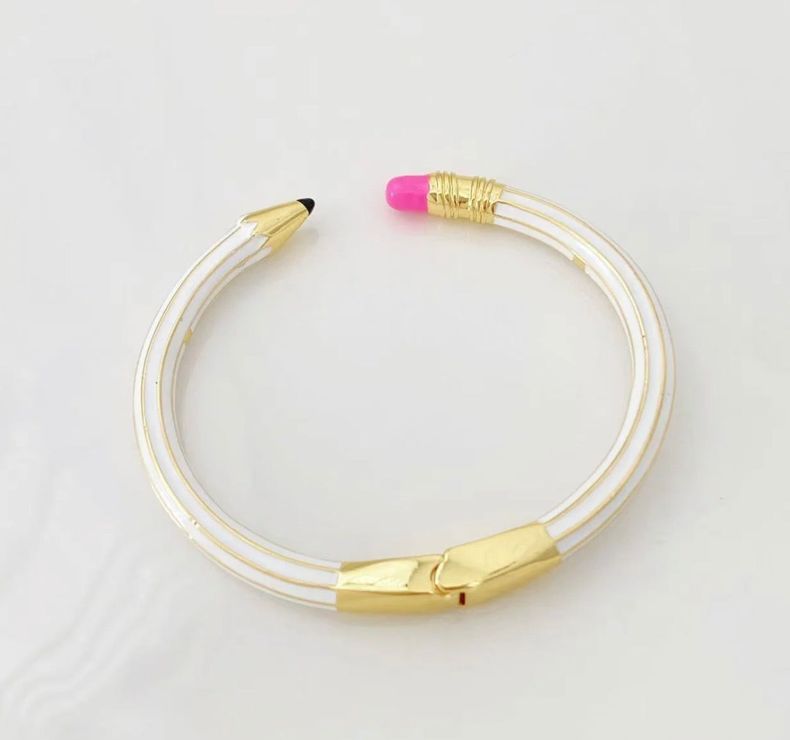 Pencil Cuff Bracelet