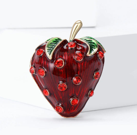 Strawberry Brooch
