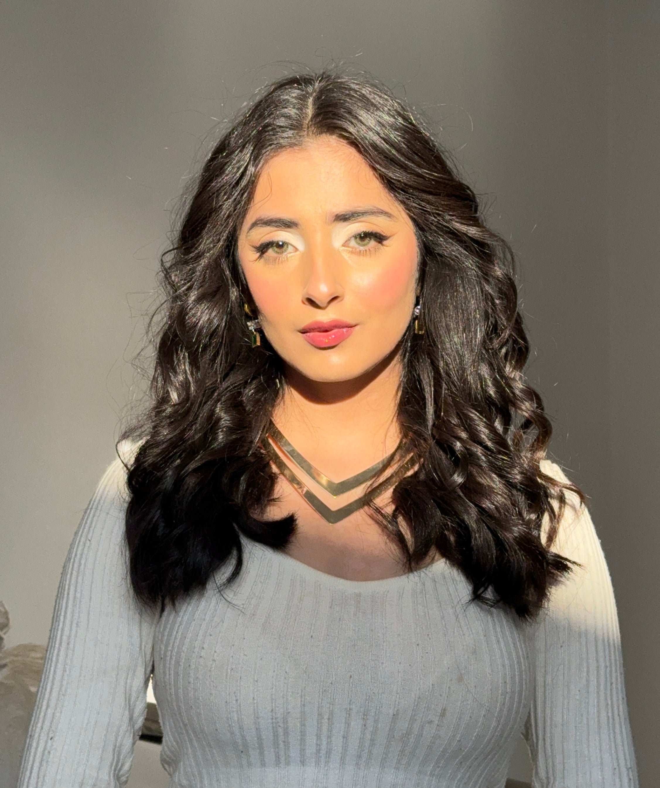 Double V Necklace