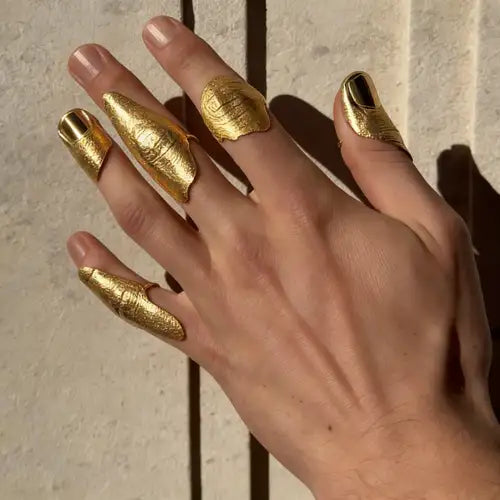 Nails Ring Set of 5