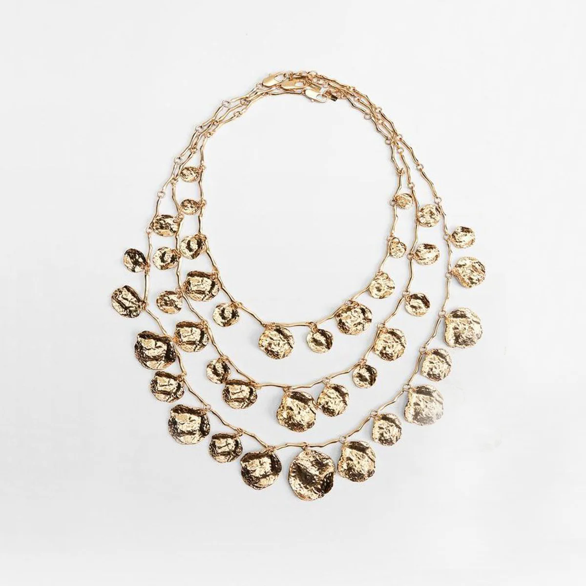 Coined Layered Necklace