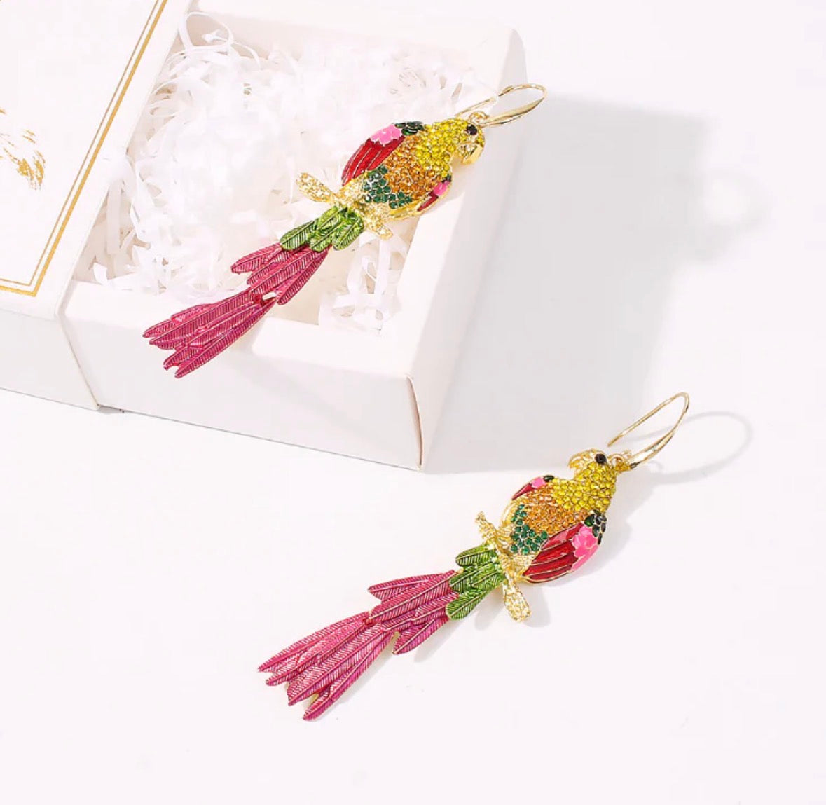 Parrot Earrings