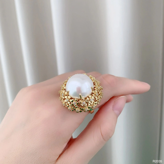 Junk Pearl Ring