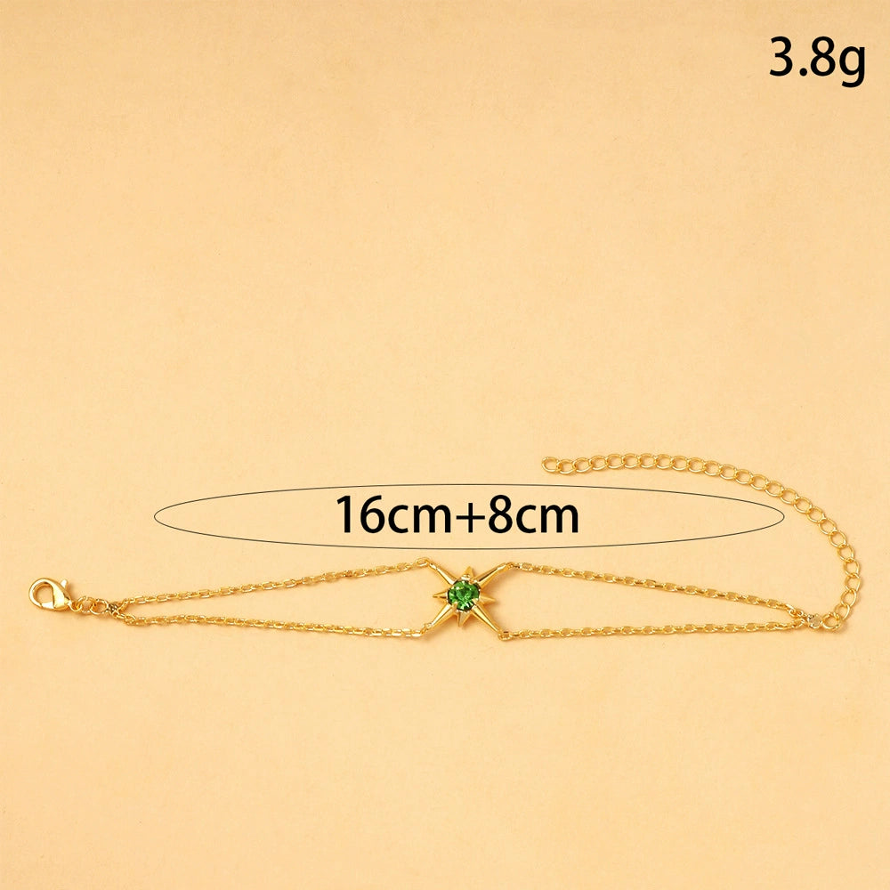 Emerald Star Bracelet