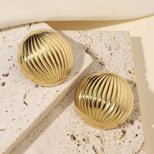 Disco Ball Stud Earrings