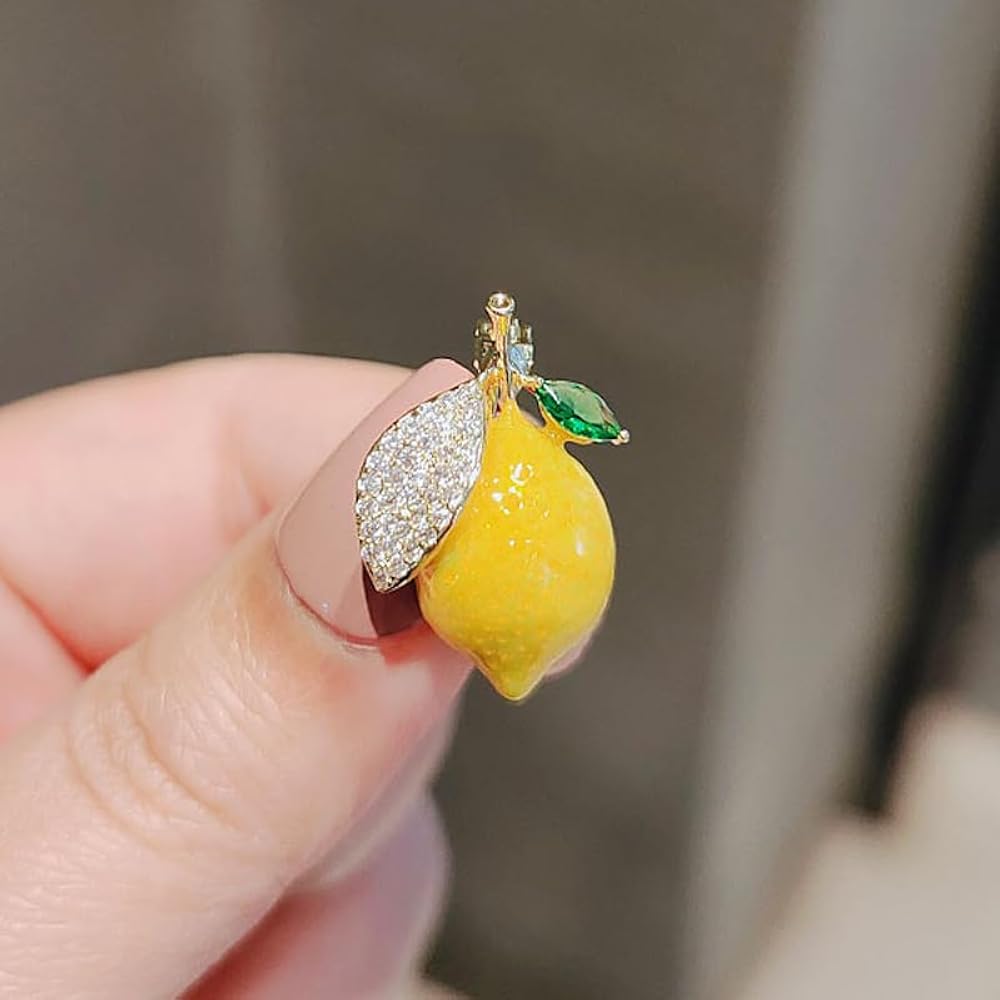 Little Lemon Brooch